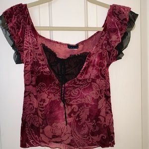 Topia Velvet Top